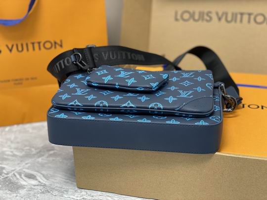 Borsa LV messenger Trio Blue