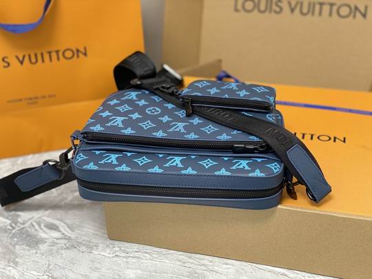 Borsa LV messenger Trio Blue