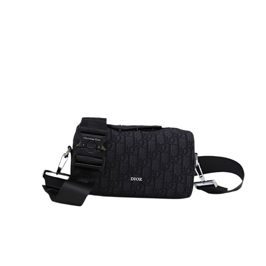 Dior Black Oblique Canvas