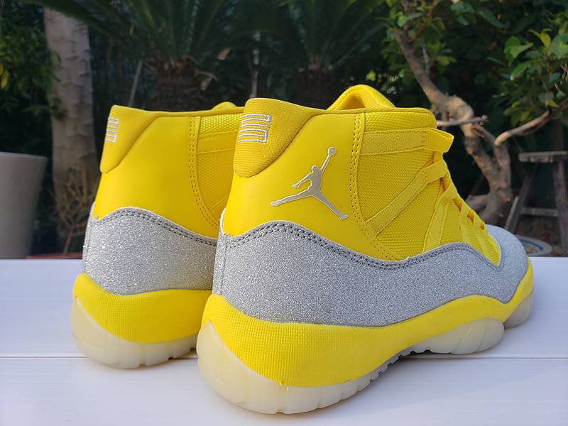 Air Jordan 11  "Yellow & Gray"