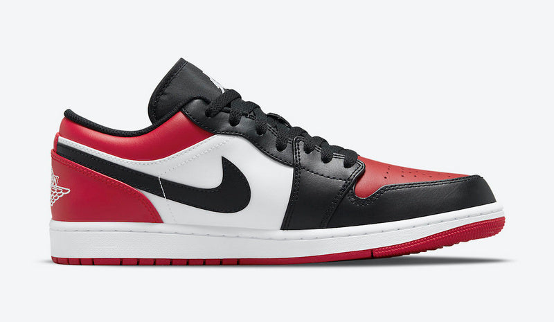 Jordan 1 Low ‘Bred Toe Red’