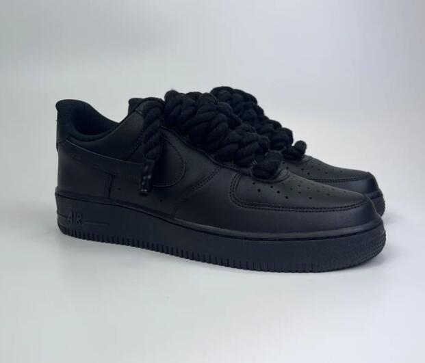 Air Force one "Rope Laces Noir"