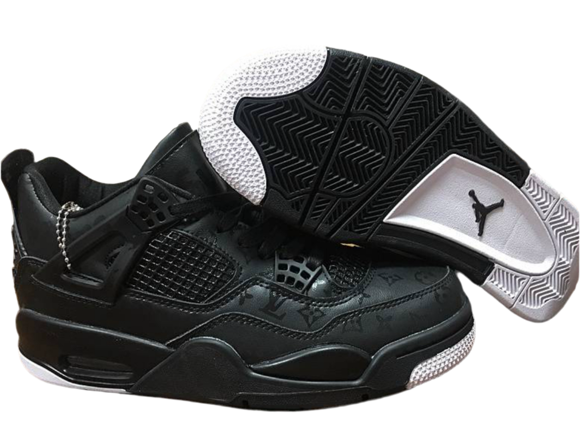 Air Jordan 4 ‘x Lv Black’