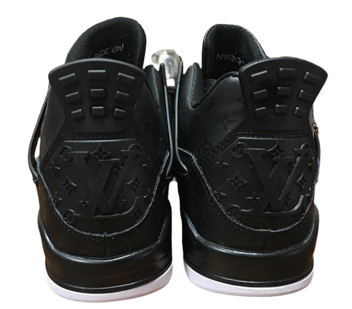 Air Jordan 4 ‘x Lv Black’