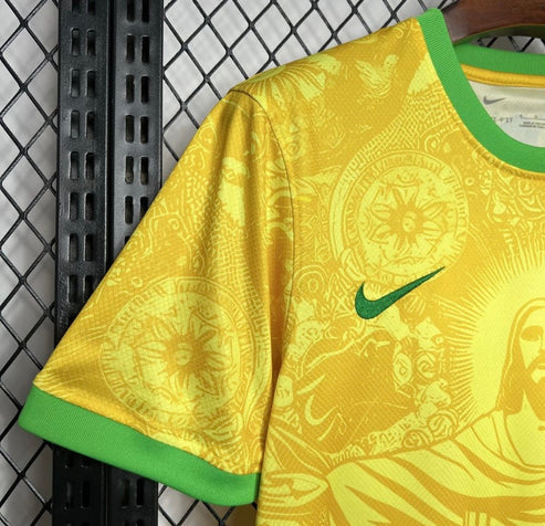 Maillot ‘Nike Brésil Jesus Full Yellow Édition spéciale 2024-2025’