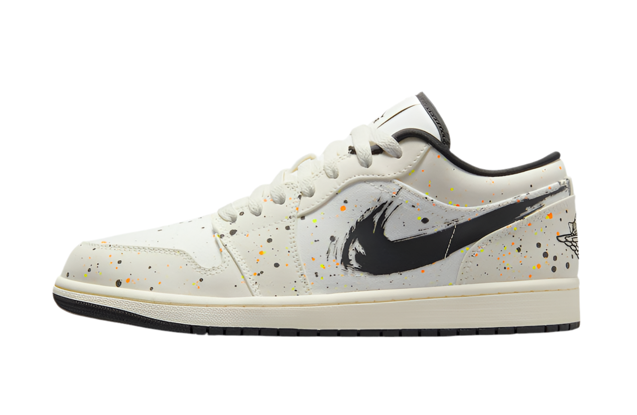 Jordan 1 Low ‘Paint Splatter Brushstroke’