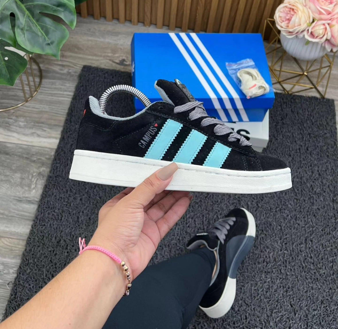 Adidas Originals Campus 00s 'Valentine’s day black&blue’