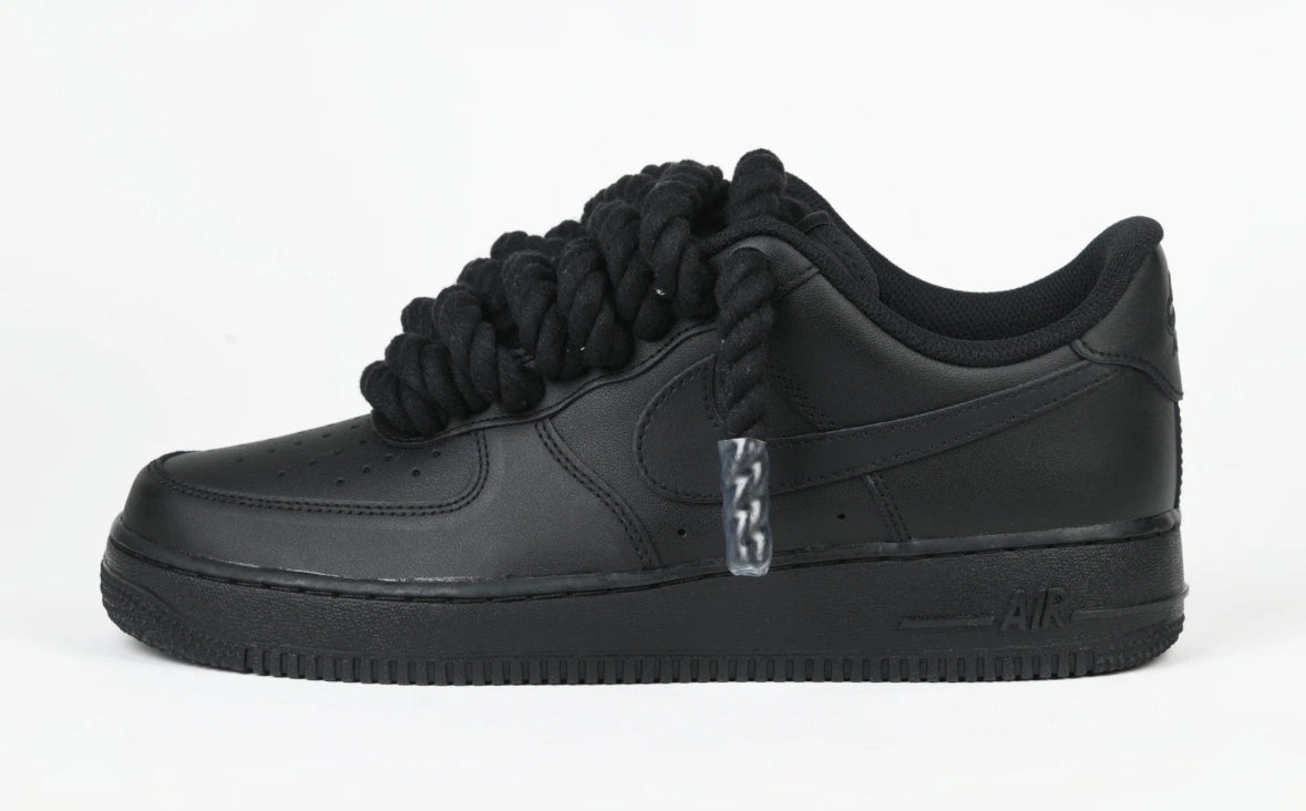 Air Force one "Rope Laces Noir"