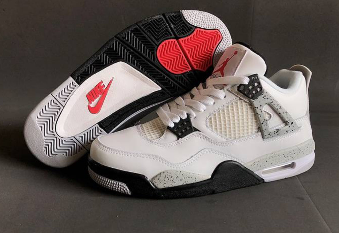 Air Jordan 4 ‘rétro cement blanc’