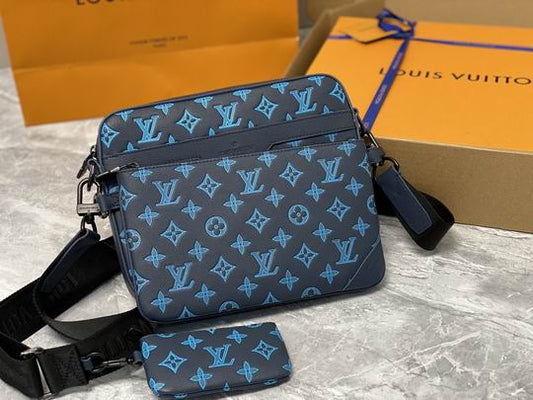 Borsa  LV messenger Trio Blue