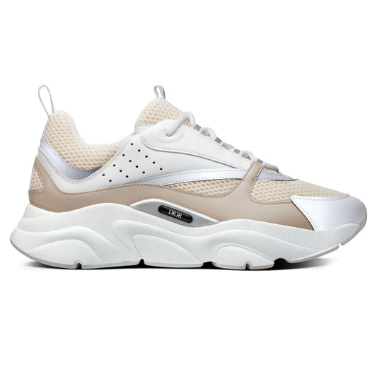 Dior B22 Beige White Calfskin Trainer